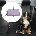 thumbnail image 2 of Unique Bargains 1 Pc Waterproof Pet Car Seat Cover for Pet Dog Pattern Purple, 2 of 6
