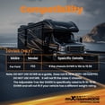 thumbnail image 5 of Maxpeedingrods Adjustable Rear Track Bar Kit for Ford F53 16-19.5K Chassis GVWR with Bracket, 5 of 10