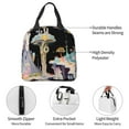 thumbnail image 4 of Disketp Cute Mushroom Landscape Bolsa Térmica para Almuerzo para Hombre y Mujer, Ideal para Trabajo, Senderismo y Picnic, 4 of 8