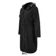 thumbnail image 4 of TANYSU Women New Fall/winter Hooded Collar Long Sleeve Maternity Coats Jackets For Mother-to-be, 4 of 7