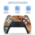 thumbnail image 4 of Marble Texture PS5/PS5 Pro/PS5 Slim Digital Disc Skin Sticker For Console And Controller Skins, 4 of 7