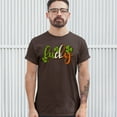 thumbnail image 3 of Tee Hunt Lucky T-shirt Irish St. Patrick's Day Leprechaun Elves Shenanigans Men's Tee, Brown, Medium, 3 of 5