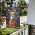 thumbnail image 5 of Fall Deer Garden Flag 12.5"X18" Outdoor Indoor Garden Decor Porch Banner Sign With Grommets Uv Fade Resistant, 5 of 8