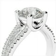 thumbnail image 3 of 2.32 Ct Round Diamond Wedding Rings for her Solid 950 Platinum, 3 of 8