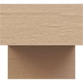 thumbnail image 2 of 5"W x 5"D x 5"H Wide Chapel Hill Rough Cedar Woodgrain TimberThane Corbel, Primed Tan, 2 of 6