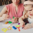thumbnail image 3 of 1 Set Diy Colored Clay Kit for Creative Play with Plasticine Tools in Assorted Color 14x0.3937x0.3937in, 3 of 8