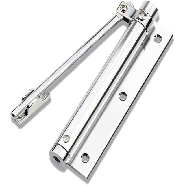 Cierrapuertas con resorte de seguridad zeng, bisagra de puerta de cierre ajustable, tope automático resistente al fuego, para convertir puertas con bisagras en puertas de cierre automático