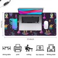 thumbnail image 5 of Long Mouse Pads for Desk,Mystical Halloween Pattern Desk Mats on Top Of Desks, Desk Mouse Pad Extra Large with 3mm Non-Slip Base and Stitched Edge for Gaming,Office,Work,Home 35.4x15.7in, 5 of 5