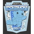 thumbnail image 2 of Men's Pokemon Squirtle Metallic Badge Graphic Tee Charcoal Heather Small, 2 of 5
