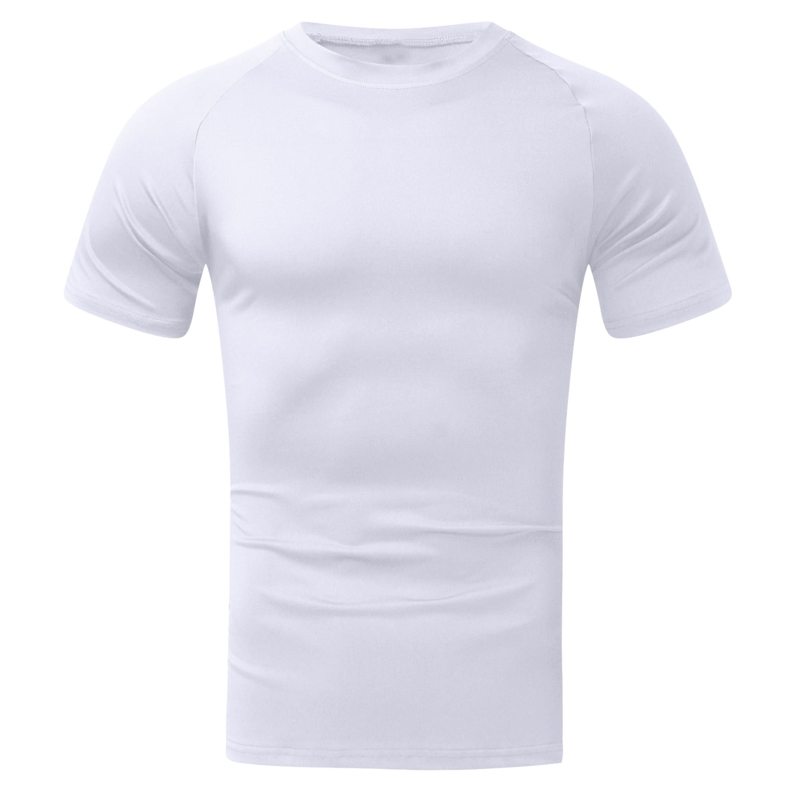 White shirt cheap round neck