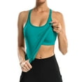 thumbnail image 3 of Beautyin Women's Athletic Yoga Tops Slim Fit Racerback Running Undershirt, 3 of 5