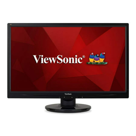 ViewSonic VA2446MH-LED 24 Inch Full HD 1080p LED Monitor with HDMI and VGA Inputs for Home and
