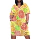 thumbnail image 2 of Citrus Delight vestido suelto con bolsillos ropa mujer verano 2025 vestido de noche elegante y elegante, 2 of 7