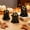1-Black, variant on BingTong Halloween Ghost Light,Set Of 3 Ceramic Ghost Decorations With Warm LED,Cute White Desktop Halloween Decor Halloween Ghost Light Cute Desktop Decorations 1-White