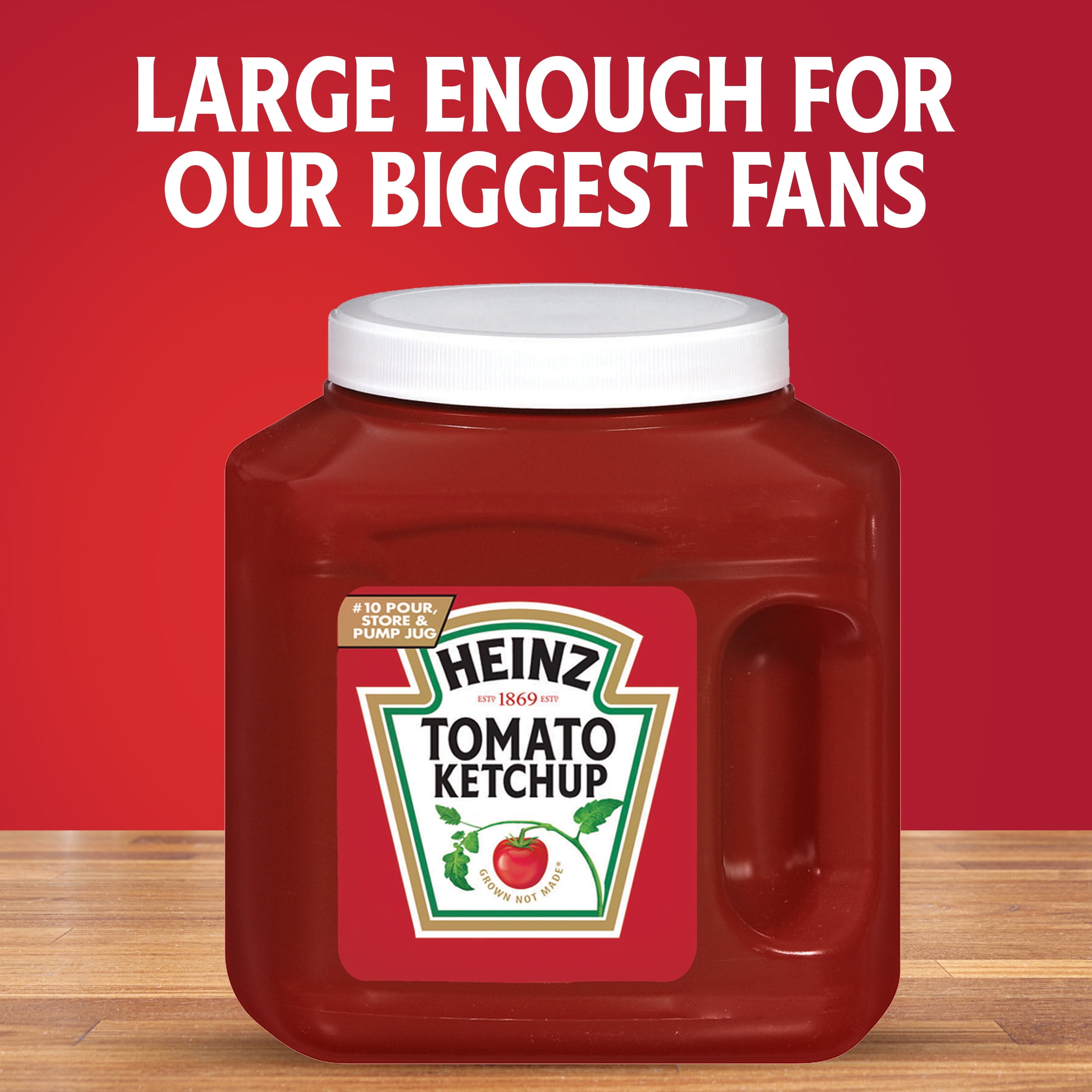 Heinz Tomato Ketchup, 114 oz Jug