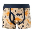 thumbnail image 3 of 4 Pack Toddler Little Boys Casual Boxers Briefs Panties Kids Cotton Underwear Undies, Size 1-10 Years, 3 of 7