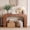 Waterfall-Walnut, variant on WIRRYTOR 56"L Waterfall Console Table for Entryway, Modern Walnut Entry Table with Drawer and Side Storage, Narrow Living Room Behind Sofa Table