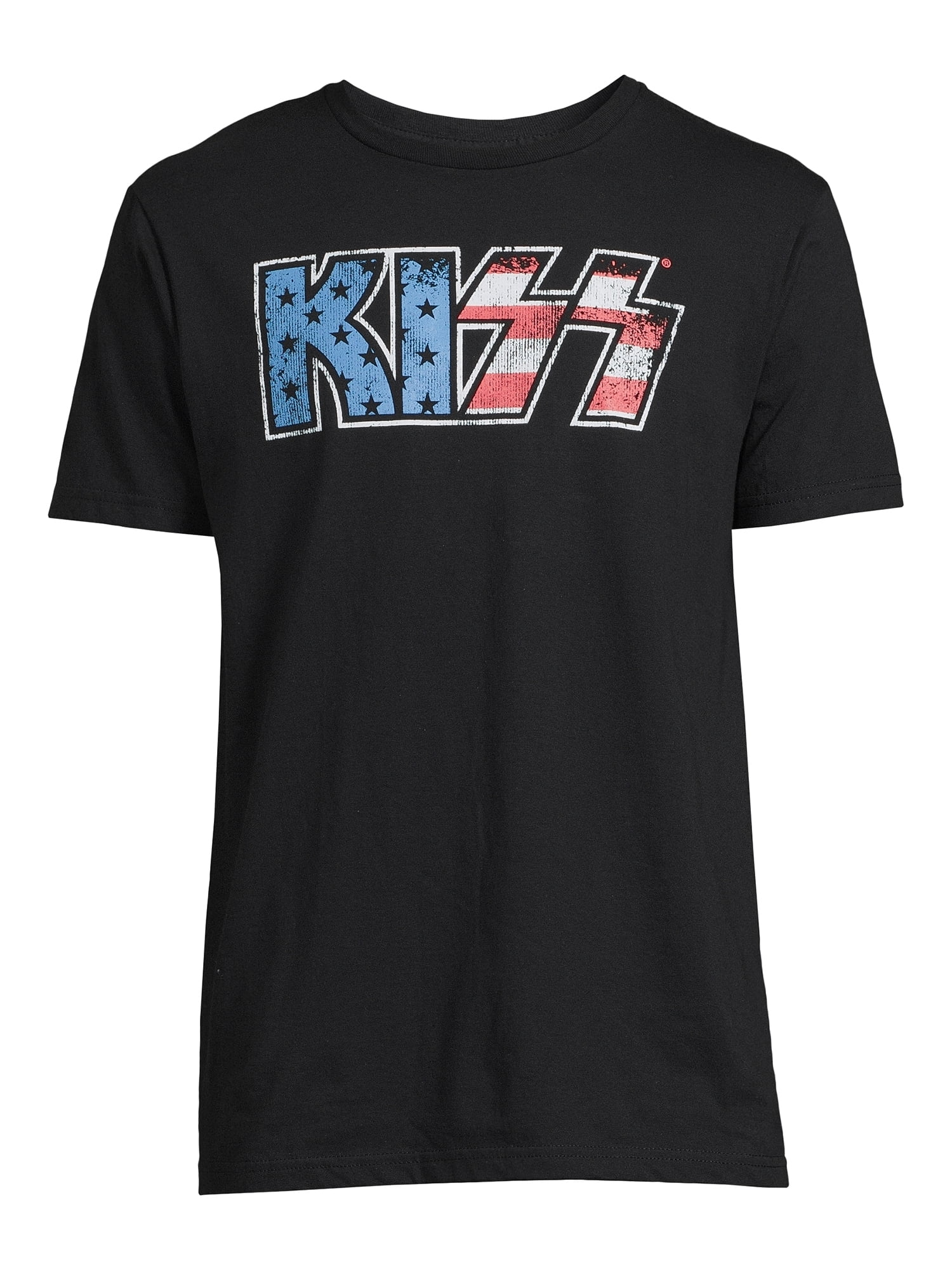 Kiss Men's and Big Men's American Rock Band Graphic Tee, Sizes S-3XL