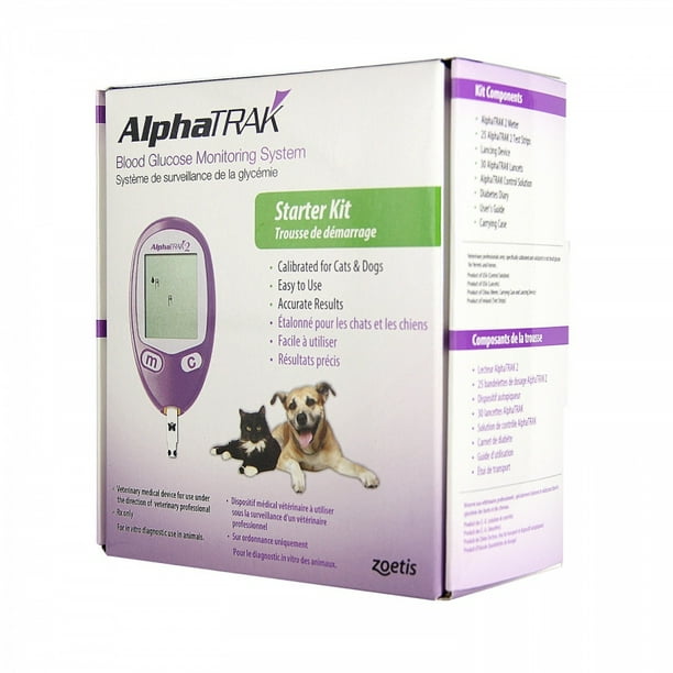 Alphatrak 2 Veterinary Blood Glucose Monitoring Meter Kit Walmart Com Walmart Com