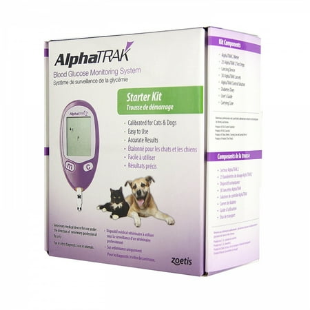 AlphaTRAK 2 Veterinary Blood Glucose Monitoring Meter (Best Continuous Glucose Monitoring Devices)