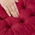 thumbnail image 6 of Chair Pads Seat Cushion Pads 15.7inch Square Pads Soft Thick Plush Velvet Fabric Sit Mat Buttocks Sofa Cushion for Dining Chairs, Office Chair, Car, Floor, Outdoor, Patio, Home Decor, 6 of 7