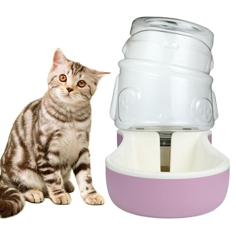 Automatic Large Pet Feeder Dog Cat Food Dispenser Water Fountain