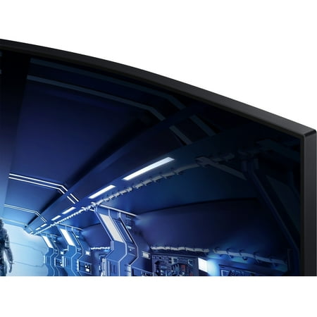 Samsung - Odyssey G5 32" LED Curved WQHD FreeSync Monitor with HDR (HDMI) - Black