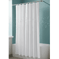 thumbnail image 4 of Shower Curtain Liners Water Repellent Polyester 72"x 72" White Packing 3/ Box, 4 of 4