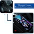 thumbnail image 5 of Shepherd Dog Soft and Comfortable 12.5x8.2 Inch Furry Printed Car Armrest Cover Pad - Armrest Accessories, 5 of 6