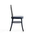 thumbnail image 3 of Manhattan Comfort Paragon 19.29" Wood Dining Chair w/ Cushion in Gray (2 Pc), 3 of 5