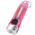 thumbnail image 2 of Tignapoo Porte-Clés Mini Rechargeable Ultra-Brillant avec Lumières Latérales Multicolores, 400LM, Portée 100m, Étanche IPX6, Design Compact pour Usage Extérieur, 2 of 7