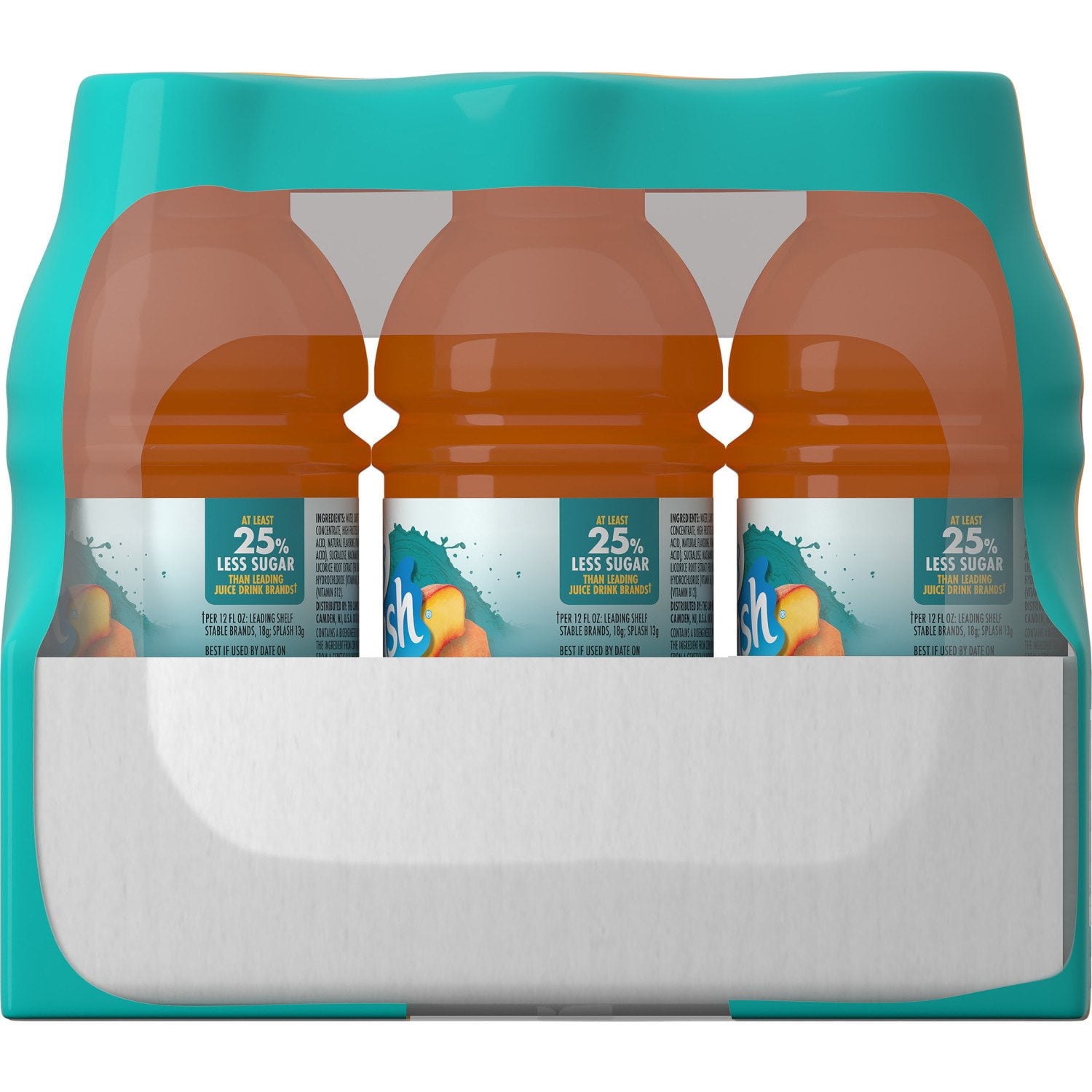 V8 Splash Variety Pack Juice Drink, 12 fl oz Bottles, 18 Pack – Fruit Flavored Beverage for Kids & Family