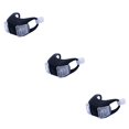 thumbnail image 2 of ZheElen Bike Night Riding Caution Light Outdoor Cycling 3 Lighting Mode LED Taillight Dual Lamp Frog Light Black 3Set, 2 of 6