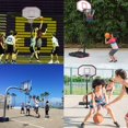 thumbnail image 5 of 2-Part Multi-Colored Basketball Net, Basketball Hoop Net, Replacement Hoop Net, 12-Buckle Basketball Net Suitable For Indoor Or Outdoor Basketball Hoops, 5 of 5