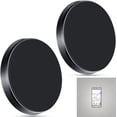 thumbnail image 1 of Pack of 2 Phone Magnet Wall Mounted, Large Size Magnetic Phone Attachment Sticker Universal Cellphone Wall Mount Compatible for Apple/Huawei/LG/Samsung Smartphones, 1 of 5