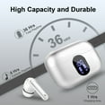 thumbnail image 4 of Audífonos Inalámbricos, Audífonos Bluetooth 5.4 Estéreo de Bajos, Audífonos con Micrófono con Cancelación de Ruido y Pantalla LED, 36H de Reproducción en Audífonos Intrauditivos, Audífonos Deportivos, 4 of 7