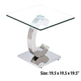thumbnail image 2 of Canadian CeeCee End Table Silver, 2 of 2