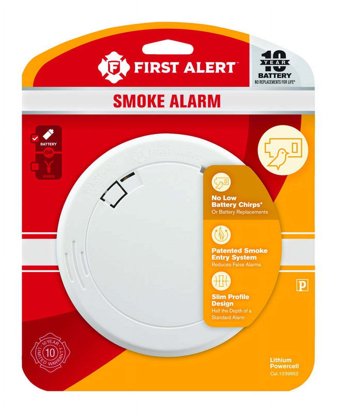 First Alert  Compact Smoke Alarm - image 2 of 2
