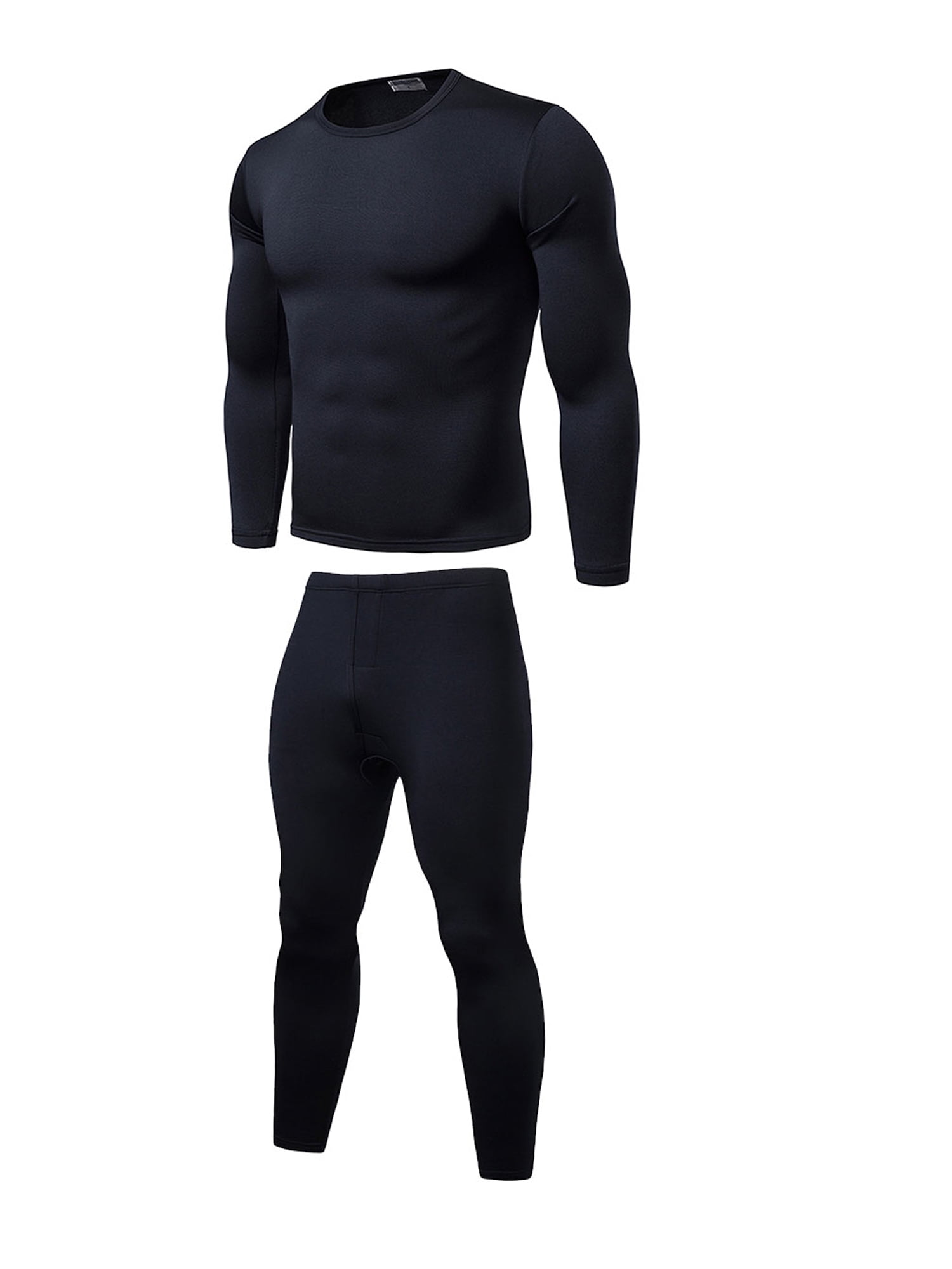 Sunisery Men S Winter Thermal Underwear Set Long John Set Comfy Warm Base Tops And Elastic Waist
