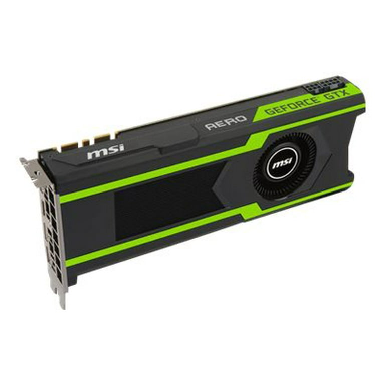 MSI GeForce® GTX 1080 TI Aero 11G OC - Walmart.com MSI GeForce® GTX 1080 TI Aero 11G OC - Walmart.com