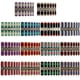 thumbnail image 1 of Tiras de esmalte con degradado y purpurina, láminas autoadhesivas para uñas, pegatinas de colores para uñas, 14 envolturas, 1 of 8