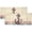Pattern-2, variant on Nautical Anchor Valance Rod Pocket Window Curtain for Kitchen Beach Coastal Rustic Colorful Wooden Board Window Treatment Valance Curtains for Bathroom 54 by 18 in, 2 Panel