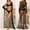 Black, variant on SCSAlgin Women Sexy Long Lace Dress Sheer Gown See Through Lingerie Kimono Robe Swimsuit Cover Up