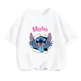 thumbnail image 3 of Camiseta para niños, camiseta de dibujos animados de Disney Lilo Stitch, camiseta de Stitch, camiseta de manga corta, camiseta gráfica Y2k, camisetas para niñas y niños, 3 of 5