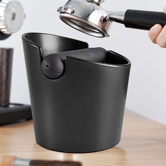 Caja de plástico para café, cubo de basura antideslizante para Espresso, cubo de basura para Barista Likrtyny Para estrenar