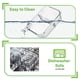 thumbnail image 5 of Recipientes de vidrio para preparación de comidas HOMBERKING 630 ml, 2 compartimentos x10, 5 of 7
