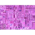 thumbnail image 1 of Ahgly Company Indoor Rectangle Patchwork Purple Transitional Area Rugs, 5' x 8', 1 of 4