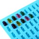 thumbnail image 2 of Molde de silicona con forma de oso de goma, molde de oso, bandejas de caramelos para pasteles con cuentagotas, 11 Feliz Sencillez, 2 of 5