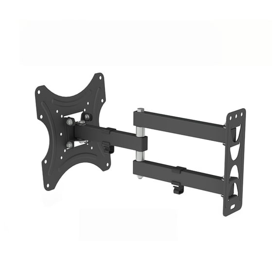 Full Motion TV Wall Mount Bracket for Most 26-50" TVs, Tilt -5°~12°, Swivel, Max VESA 200x200mm, 66LB/30KG Load Capacity with Spirit Level