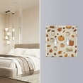 thumbnail image 4 of Yayeee Toggle Light Switch Wall Plate 2-Gang 4.56"x4.48" Decorative Outlet Cover, Fall Beige Pumpkin, 4 of 7